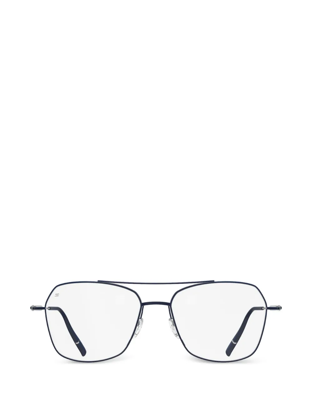 Silhouette Pure Visionary pilot-frame glasses - Blu