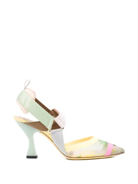 FENDI Colibrì mesh pumps