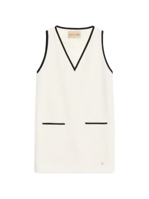 Valentino Garavani mini dress in Canestrello cotton tweed