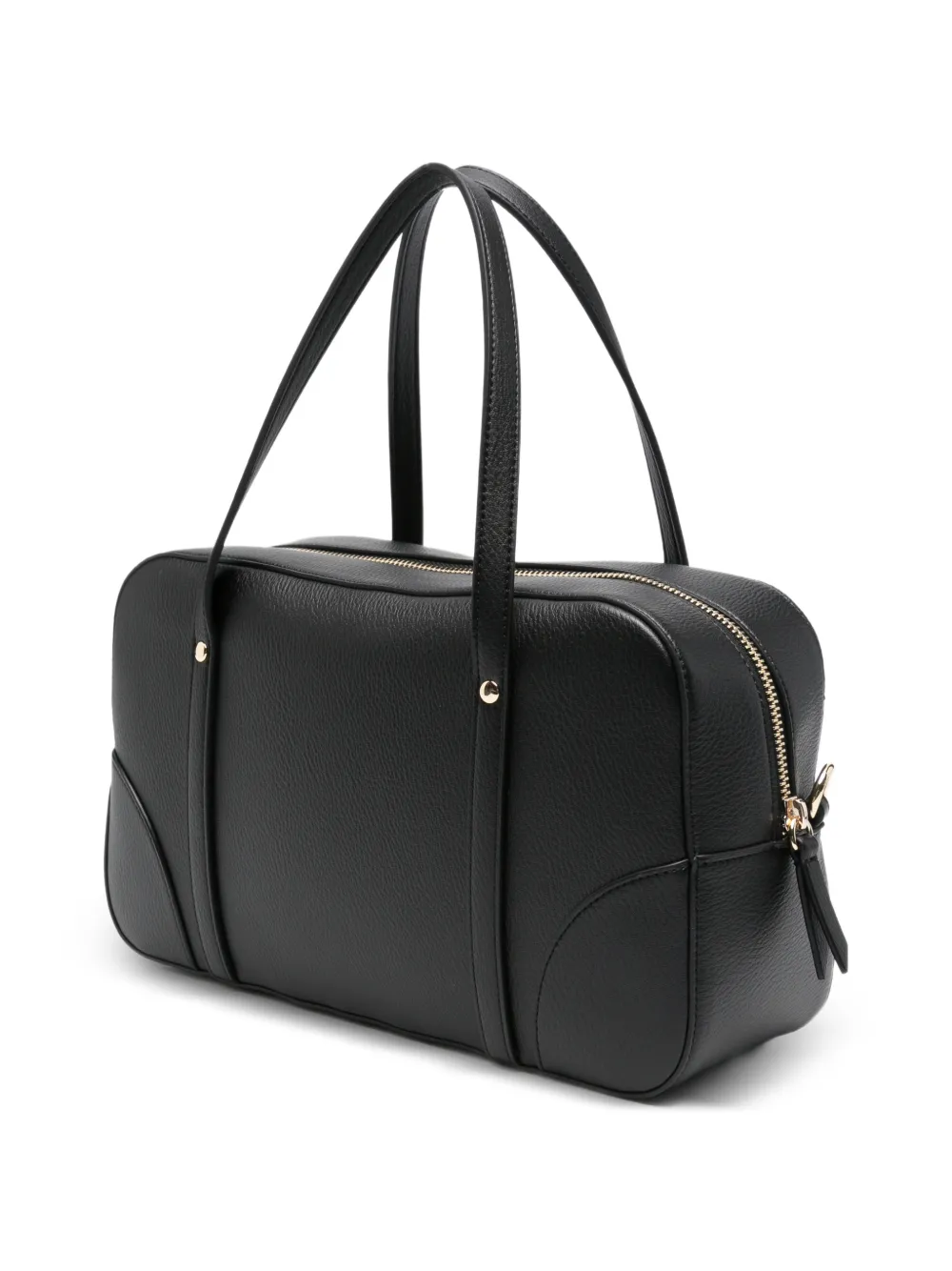 Armani Exchange Shopper met logoplakkaat Zwart