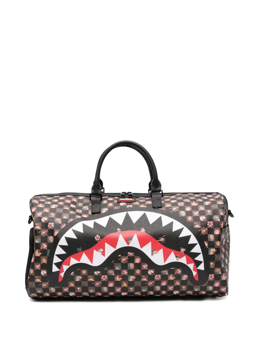Sprayground shark-print holdalls - Schwarz