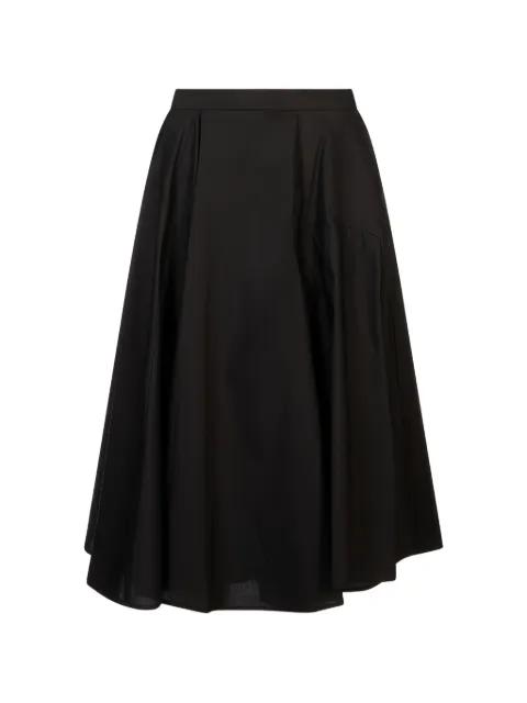 MeimeiJ pleated A-line midi skirt