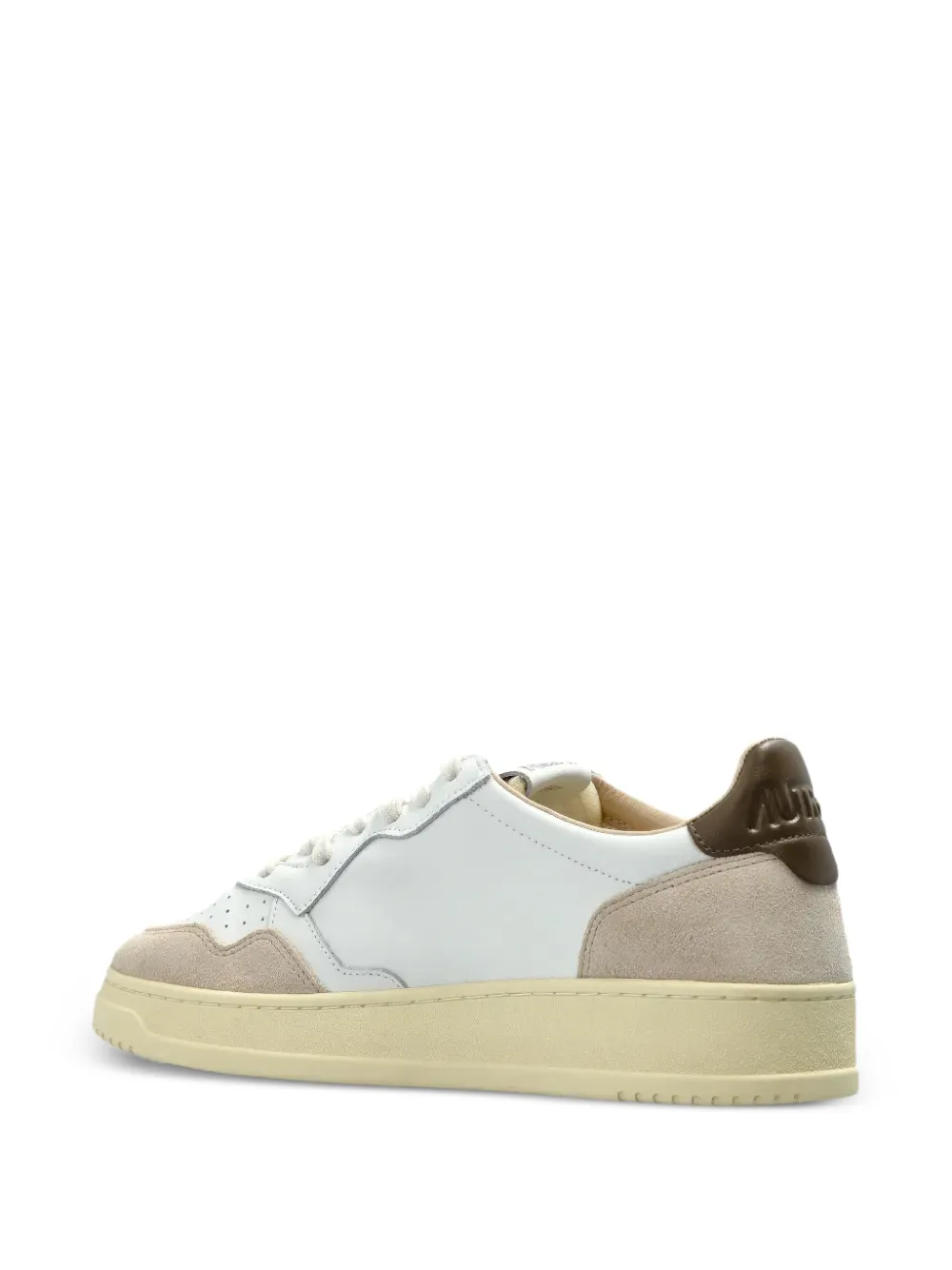 Autry Medalist suede-panel sneakers Wit