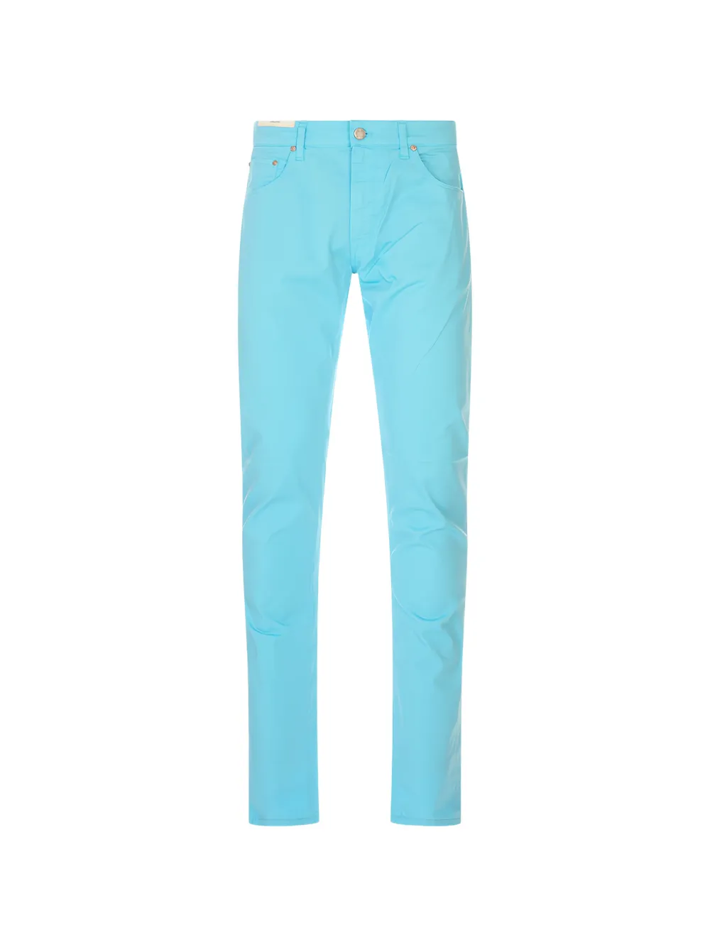 PT Torino logo-patch trousers - Blu