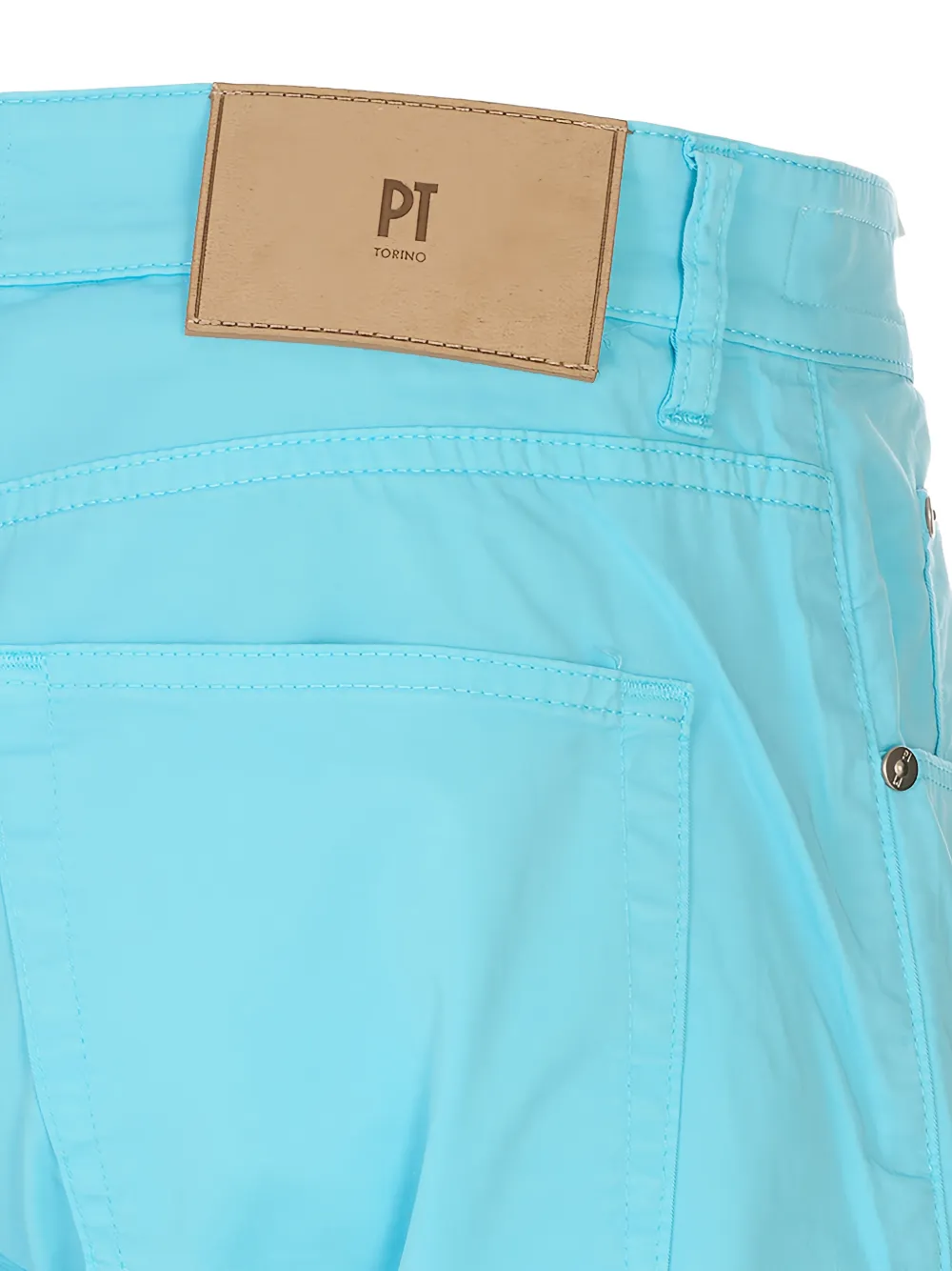 PT Torino Broek met logopatch Blauw