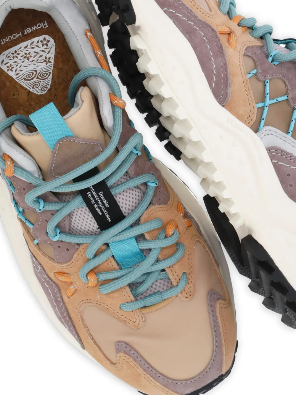FLOWER MOUNTAIN Yamabushi sneakers Beige