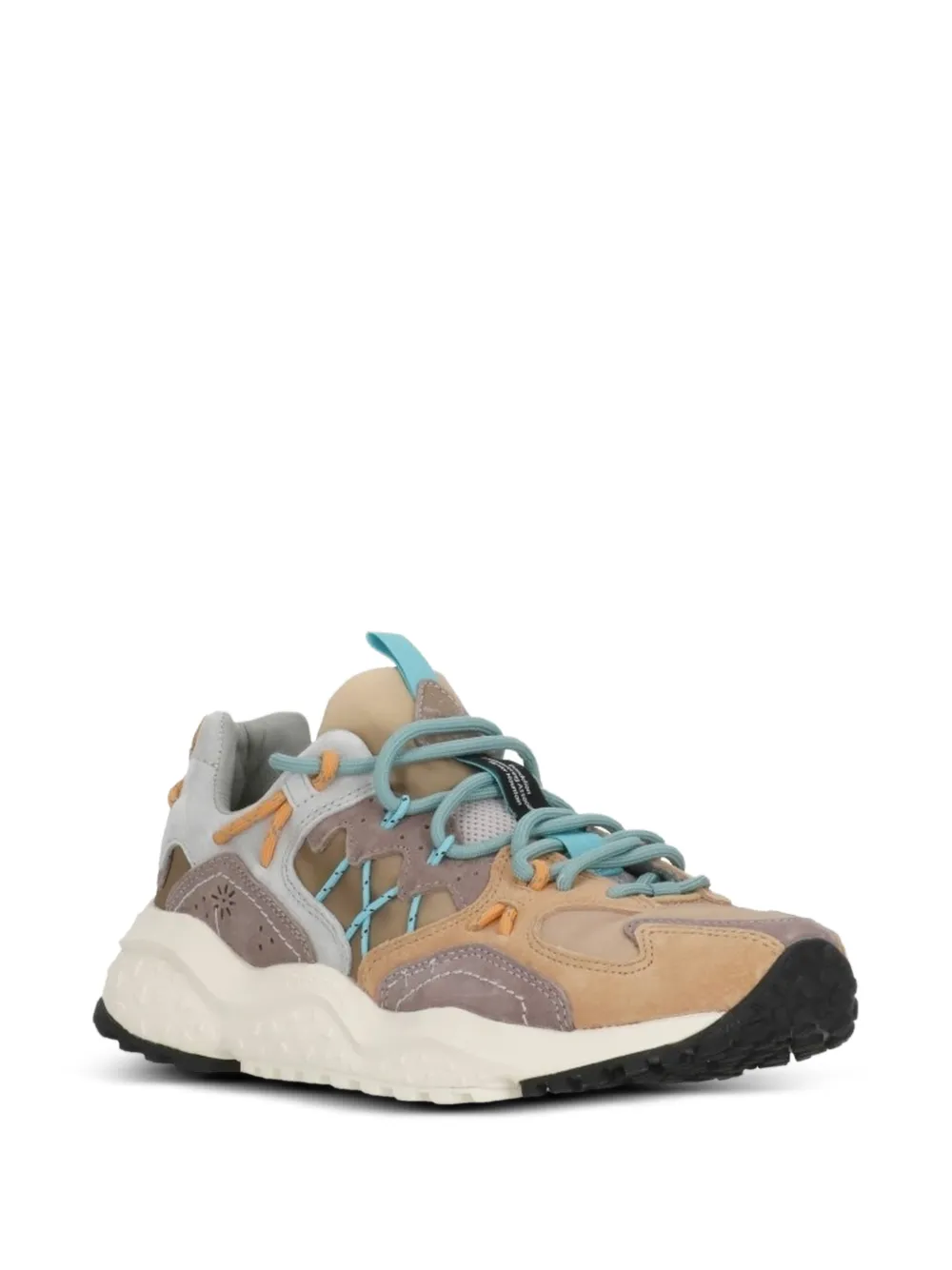 FLOWER MOUNTAIN Yamabushi sneakers Beige