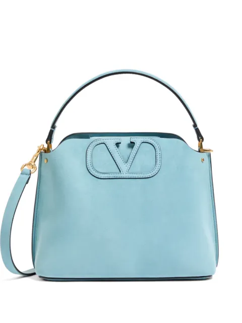 Valentino Garavani Fill Me suede hand bag