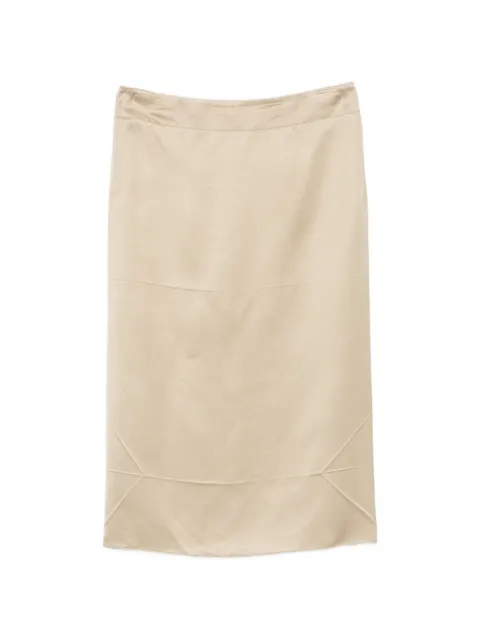Nº21 panelled satin skirt