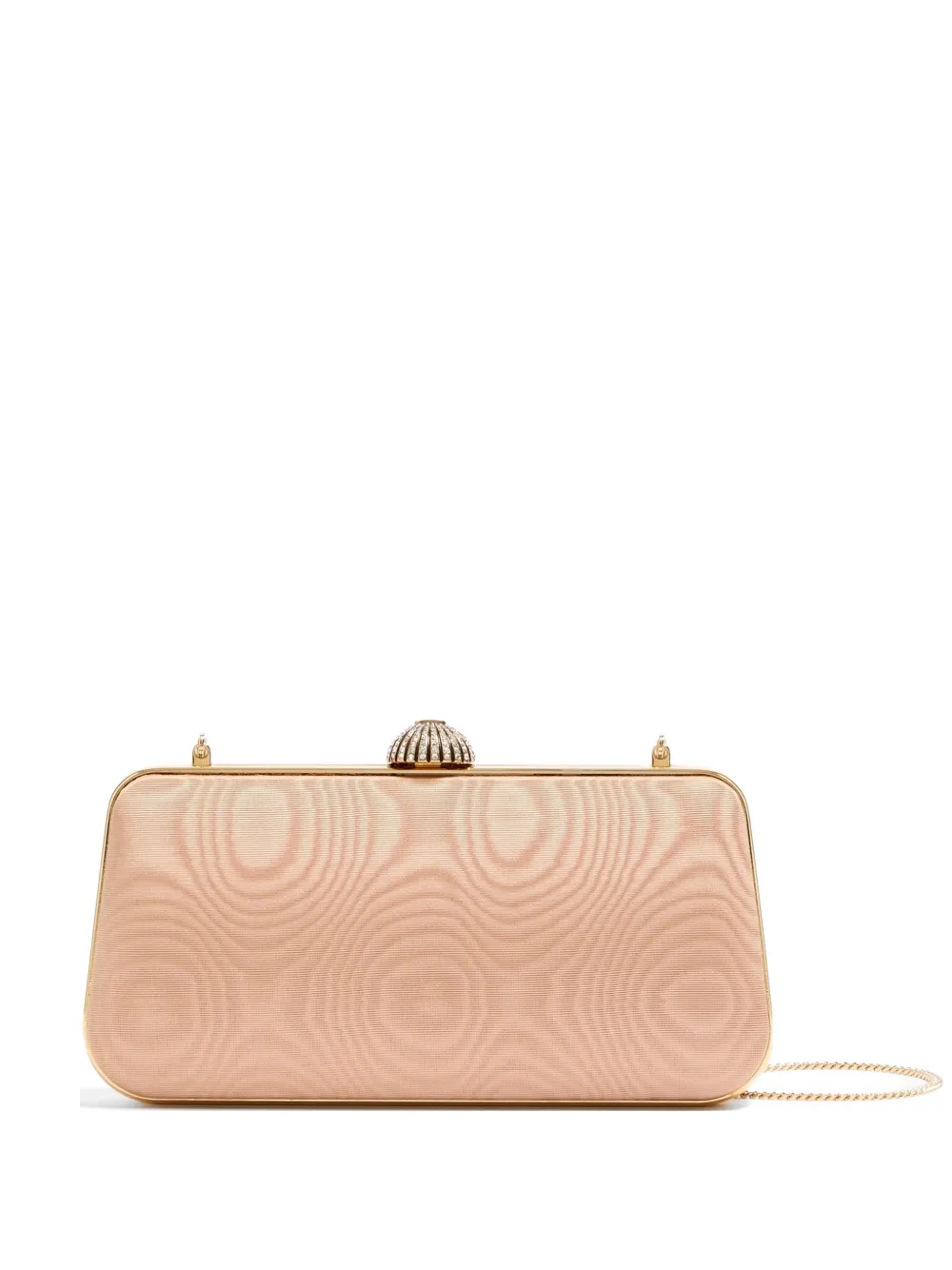 Valentino Garavani Borsa a spalla Carry Secrets in moirè - Toni neutri