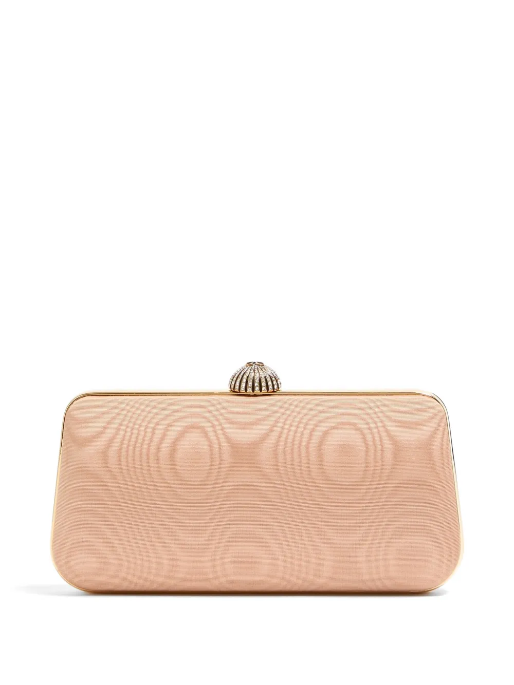 Valentino Garavani Carry Secrets minaudière in moiré stof Roze