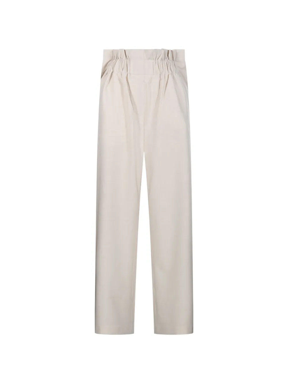 LITKOVSKA high-rise wide-leg trousers - Toni neutri