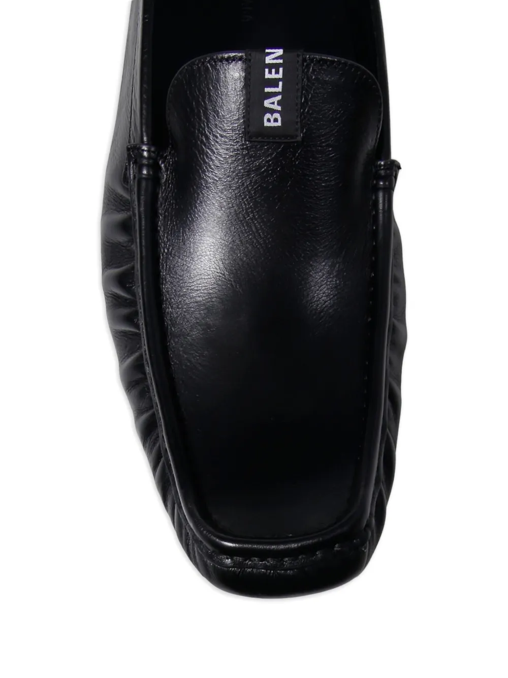 Balenciaga Portofino loafers van kalfsleer Zwart