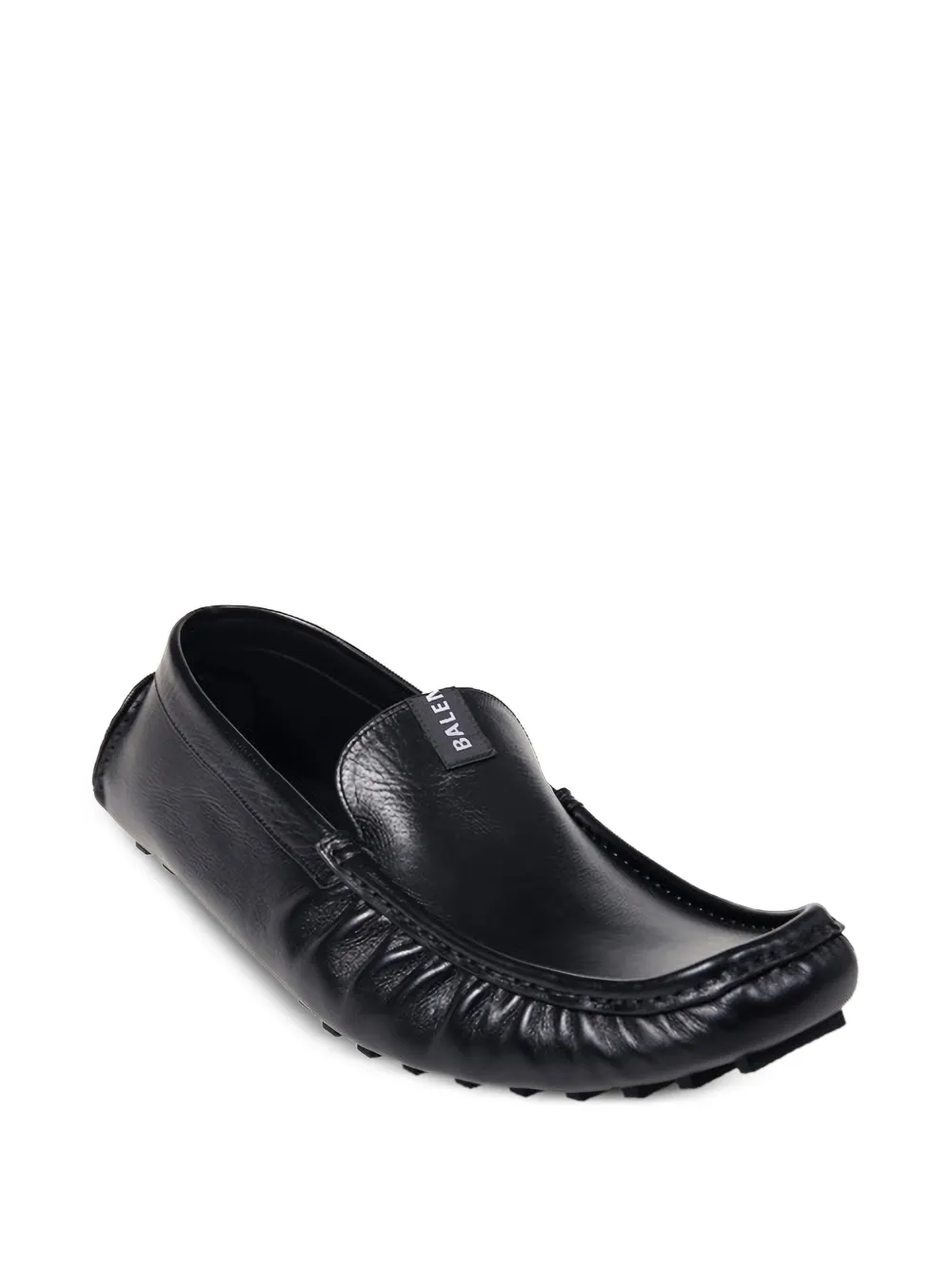 Balenciaga Portofino loafers van kalfsleer Zwart