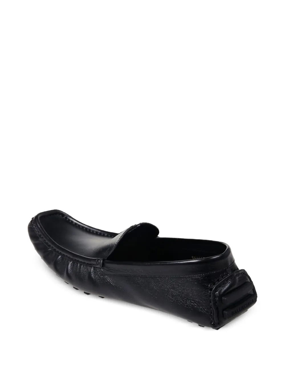 Balenciaga Portofino loafers van kalfsleer Zwart