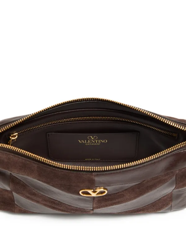 Valentino Garavani Small Panthea Cross Body Bag | Brown | FARFETCH