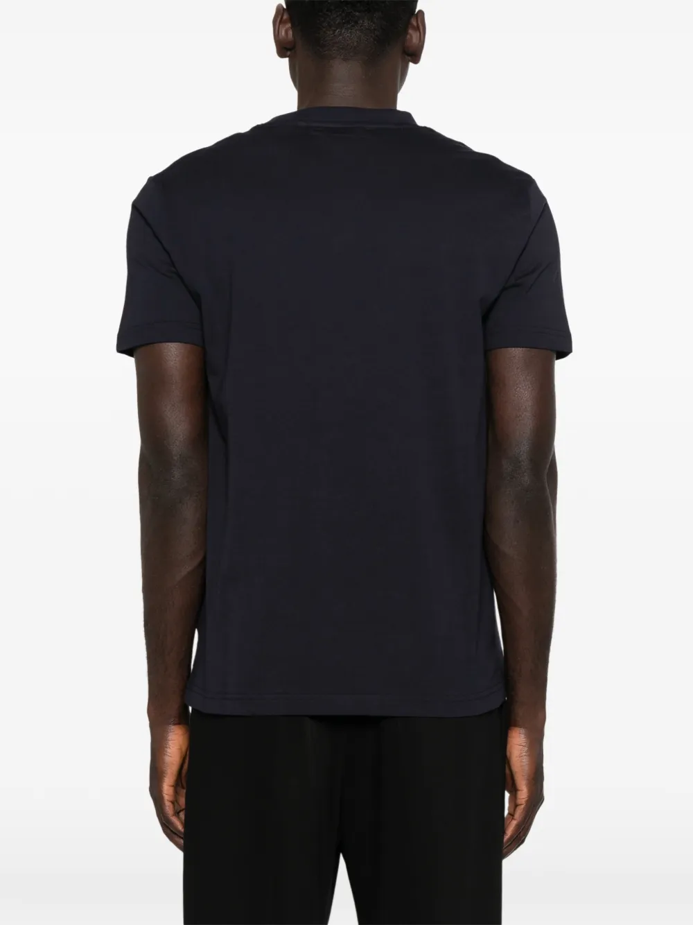 John Richmond T-shirt met logodetail Blauw