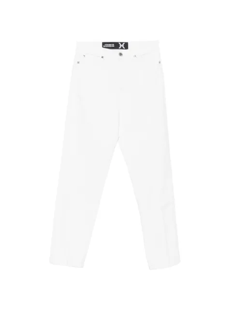 John Richmond logo-embroidered jeans