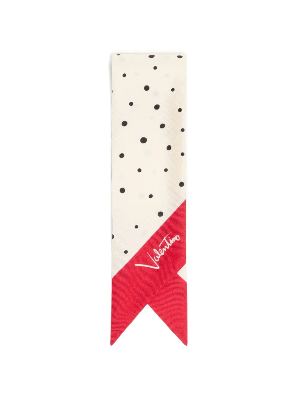 Valentino Garavani Little Stars Starry zijden sjaal Beige
