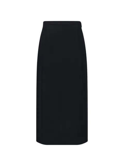 The Row Edric wool midi skirt