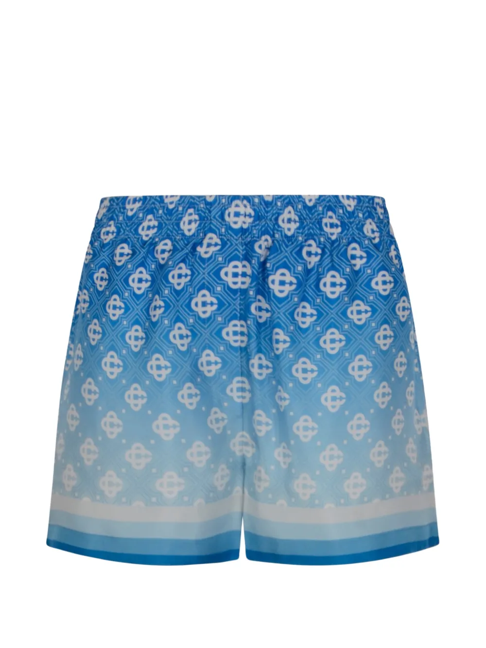 Casablanca Shorts con monogramma - Blu