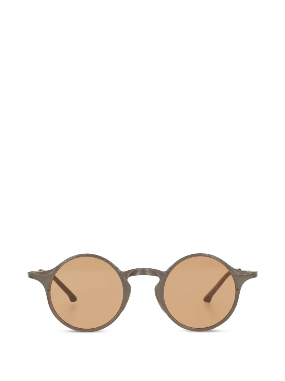 Uma Wang round-frame textured sunglasses - Grigio