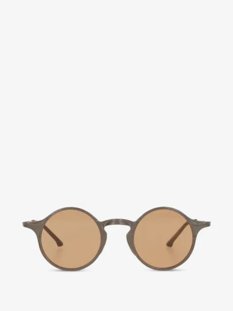 Uma Wang round-frame textured sunglasses
