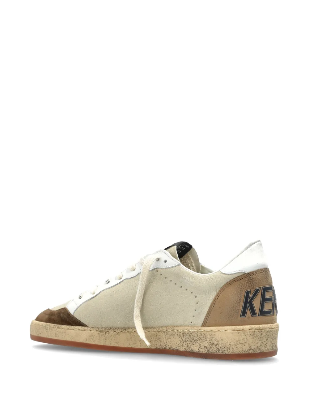 Golden Goose Ball Star sneakers met sterpatch Beige