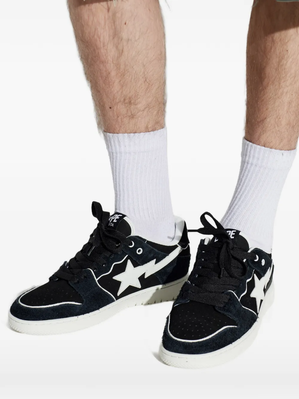 A BATHING APE SK8 STA #2 M2 star-patch sneakers Zwart