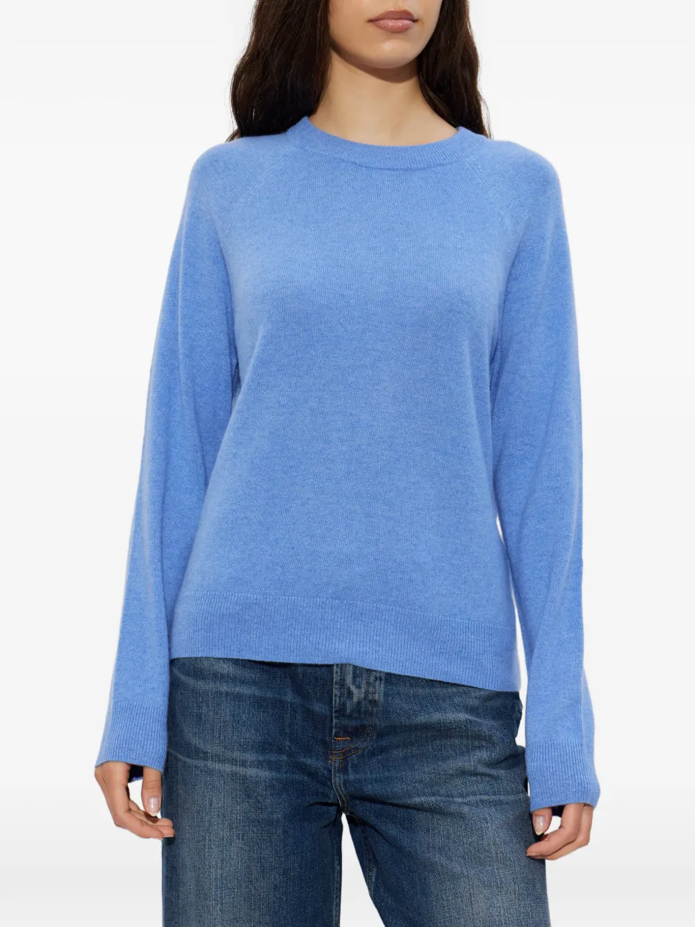  Samsoe Samsoe Pull à Manches Raglan - Bleu 