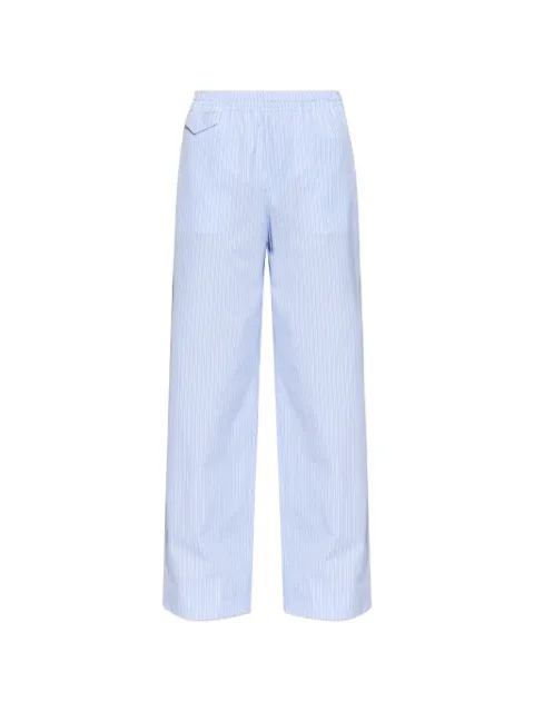 A.P.C. striped wide-leg trousers