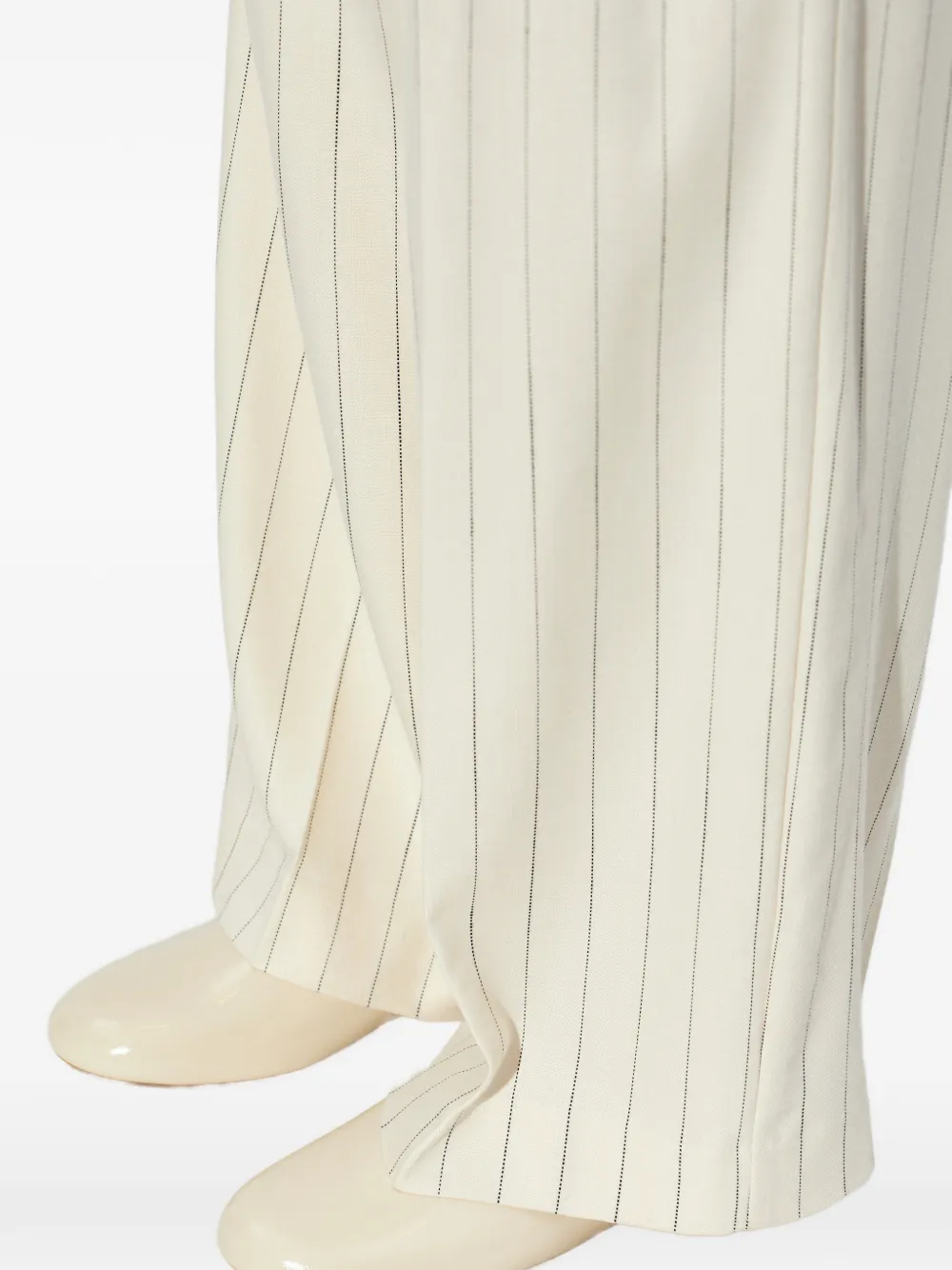 A.P.C. leather mules Beige