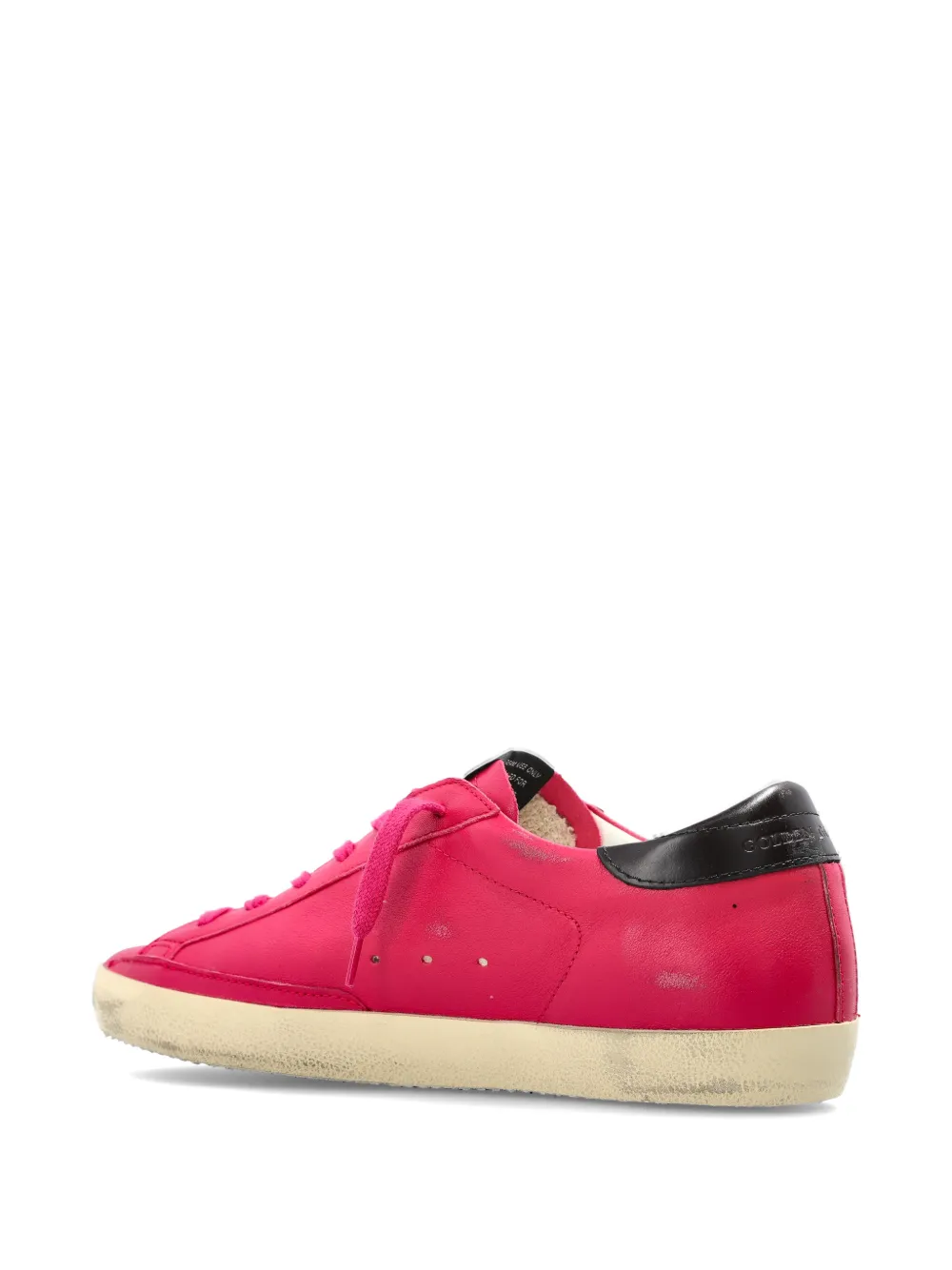 Golden Goose Super-Star sneakers met ster-patch Roze