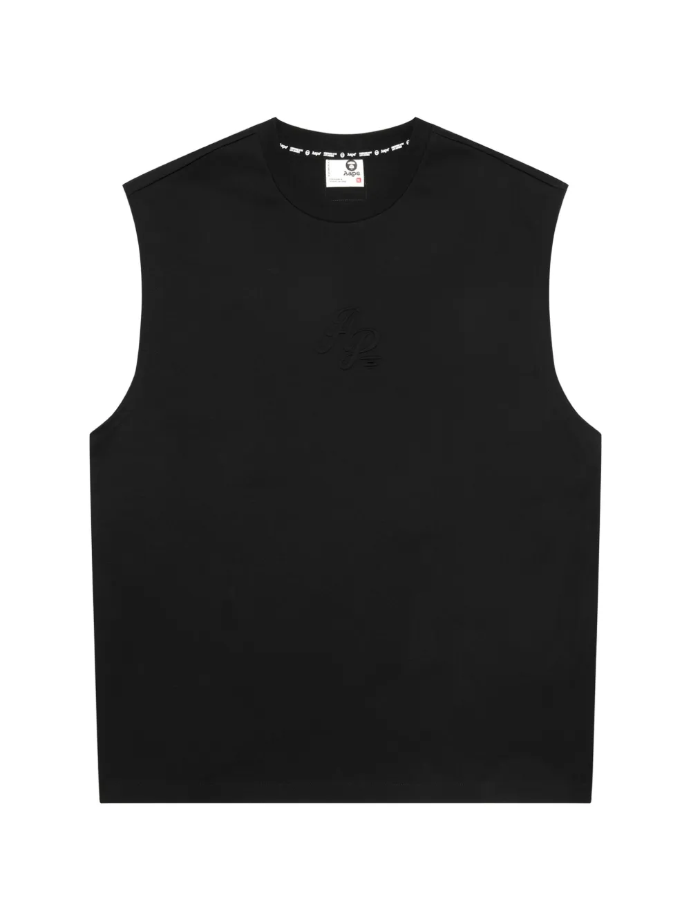 AAPE BY *A BATHING APE® logo-embroidered tank top - Nero