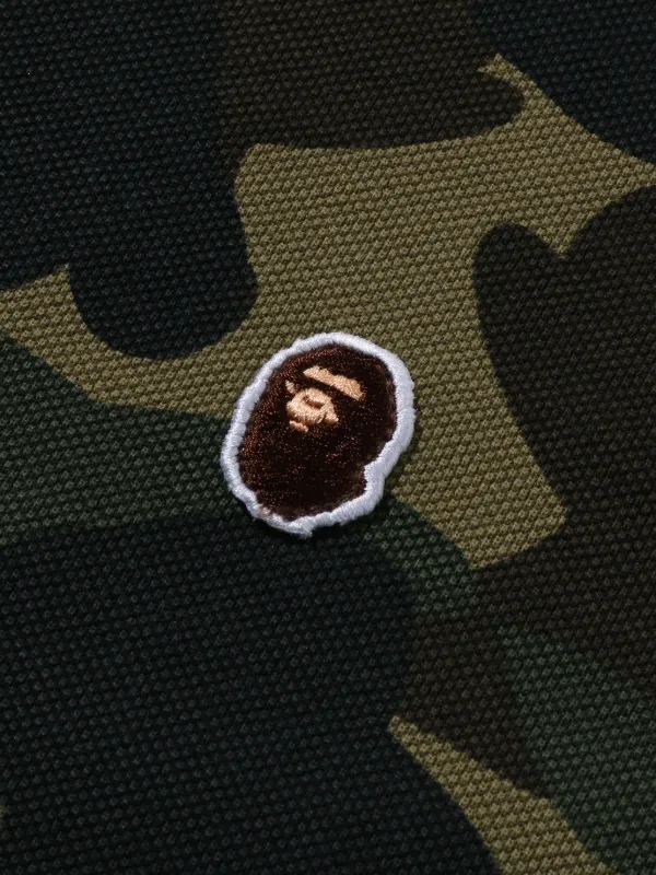 A BATHING APE® カモフラージュ ポロシャツ | グリーン | FARFETCH JP