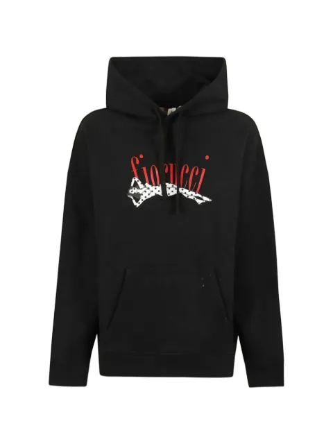 Fiorucci hoodie con estampado gráfico