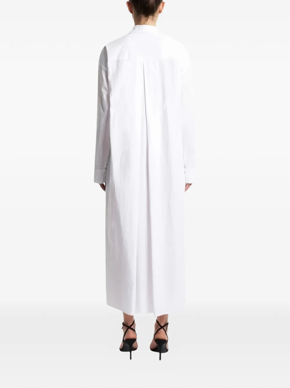 PT Torino Emilia blousejurk met ceintuur Wit