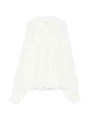Comme Des Garçons guipure-lace Shirt | White | FARFETCH UK