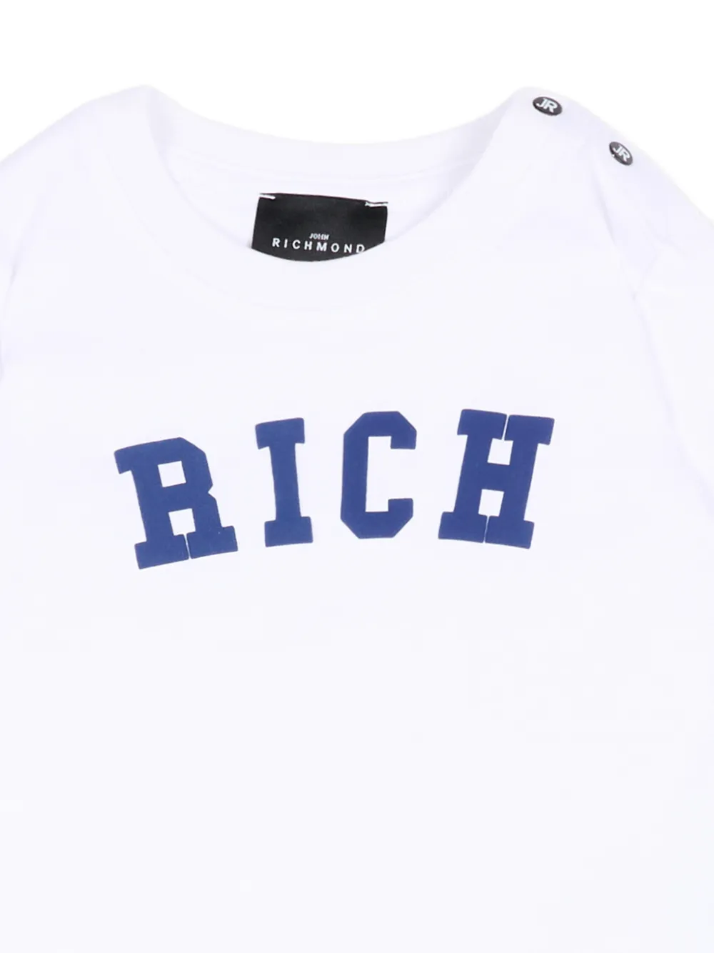 John Richmond Junior Trainingspak met logoprint Wit