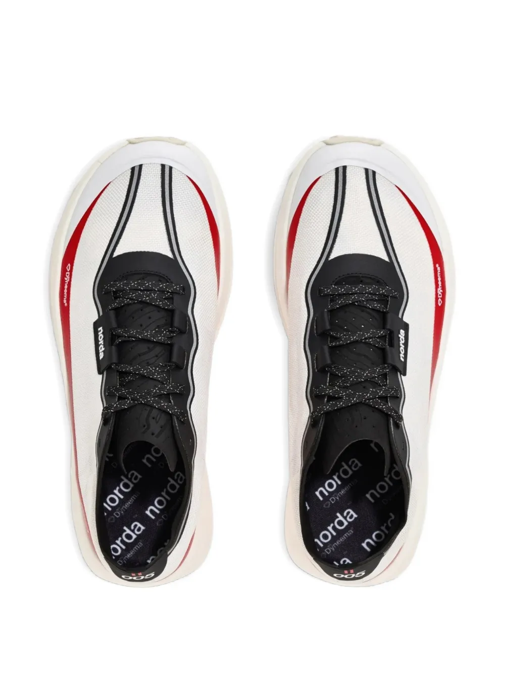 norda colour-block sneakers Wit