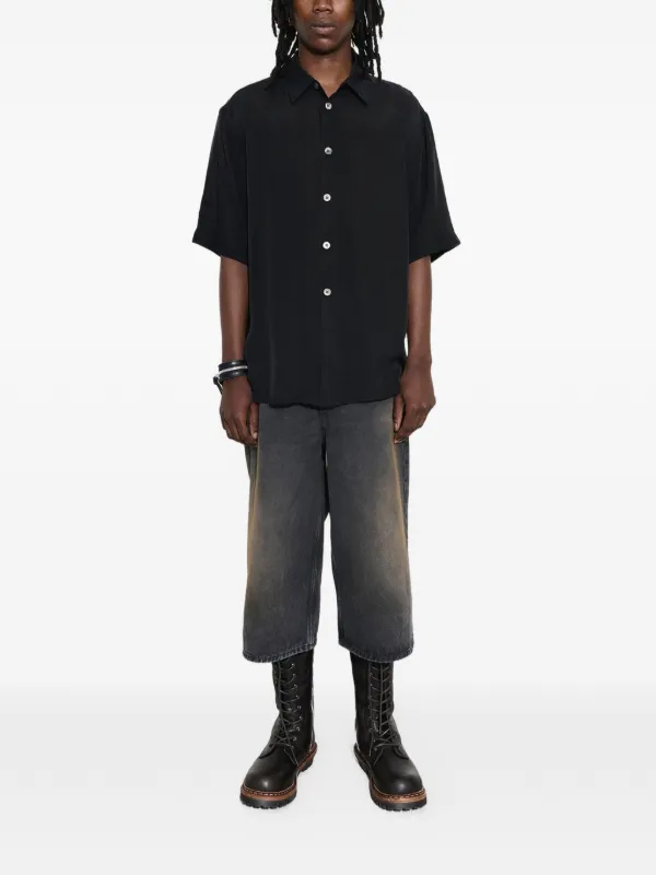 OUR LEGACY ショートスリーブ シャツ | ブラック | FARFETCH JP