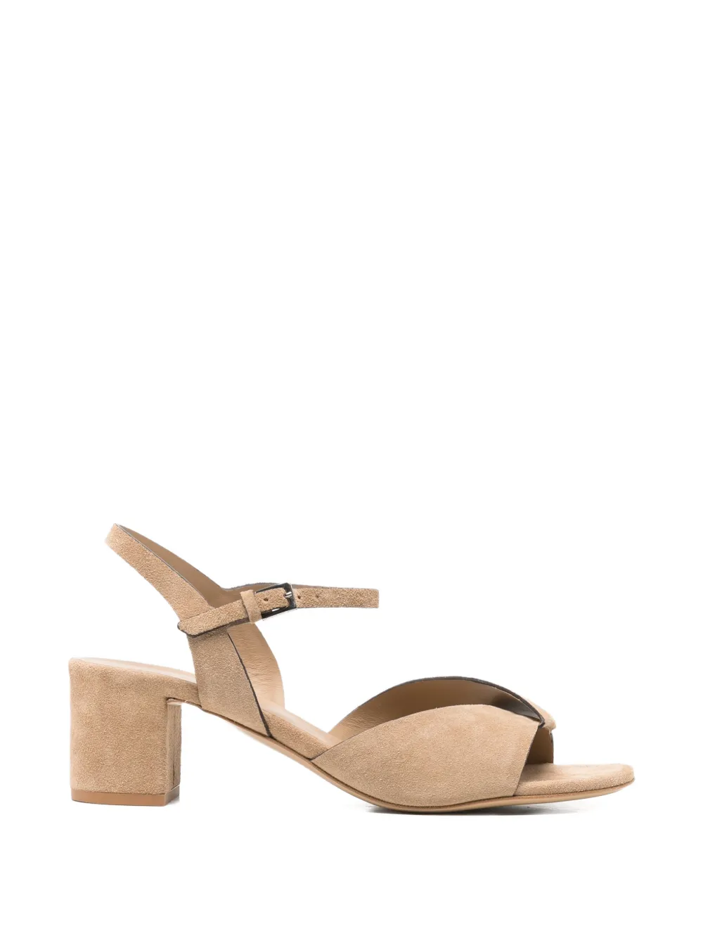 Del Carlo Betty suede sandals - Toni neutri