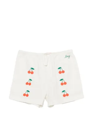 Tiny Cottons ストレッチコットン ショートパンツ | グリーン