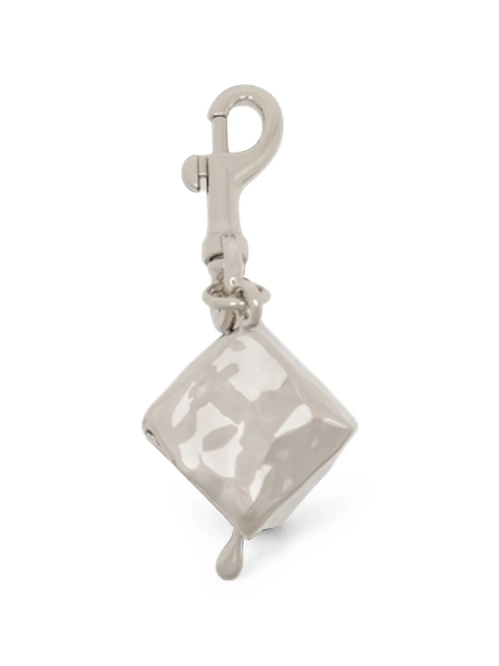 Rabanne Melting Ice cube silver-tone charm