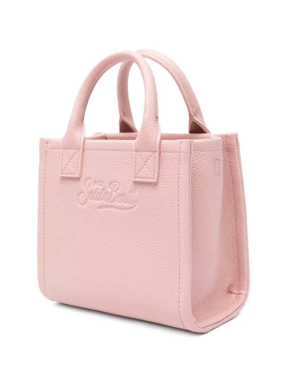 MC2 Saint Barth Vanity shopper met logo-reliëf Roze