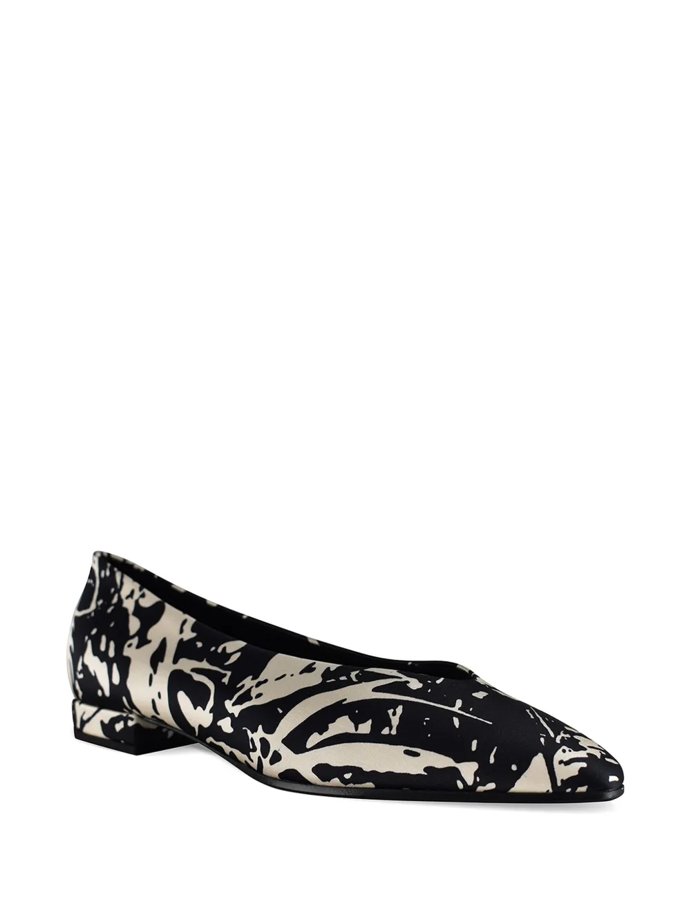Loro Piana Rebecca printed ballet flats Zwart
