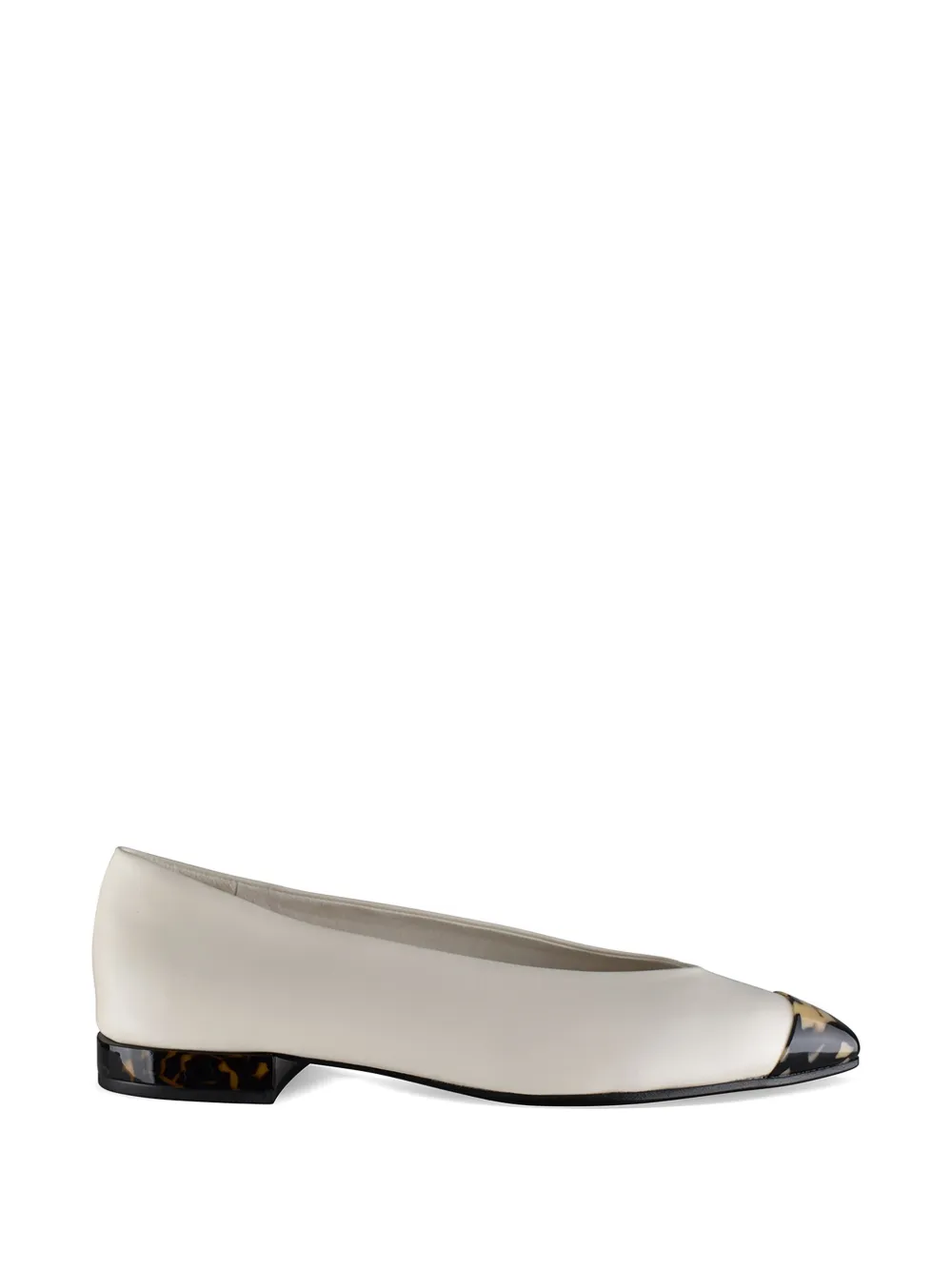 Loro Piana Ballerine Rebecca con effetto tartarugato - Toni neutri