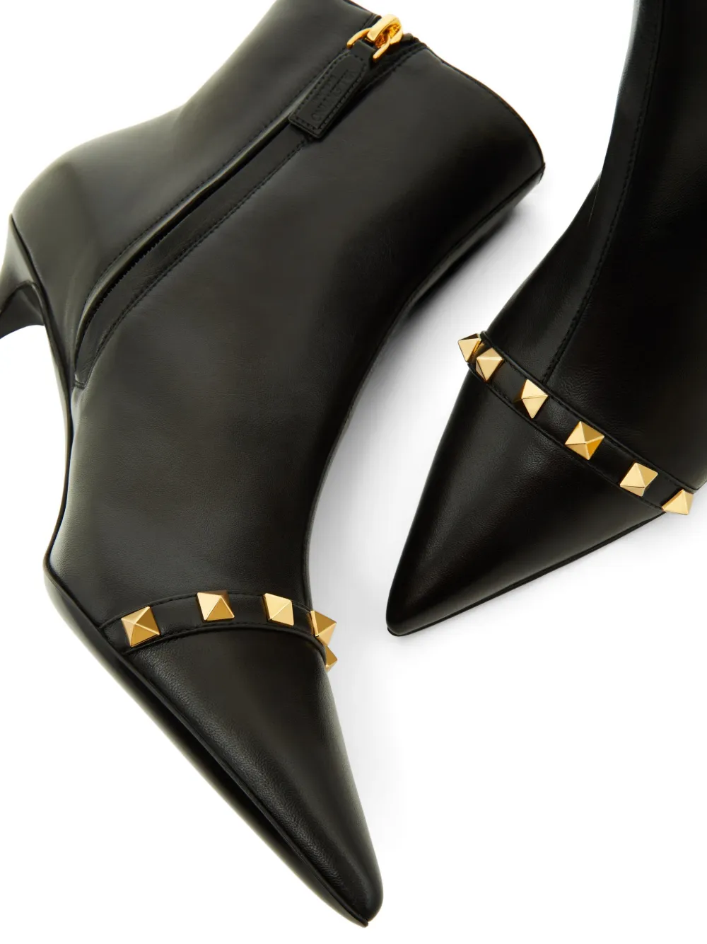 Valentino Garavani Rockstud laarzen 70 mm Zwart