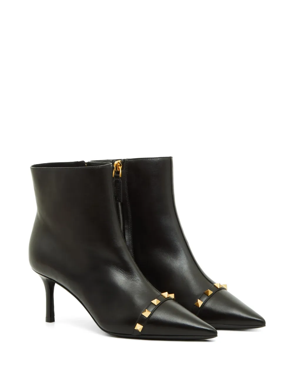 Valentino Garavani Rockstud laarzen 70 mm Zwart