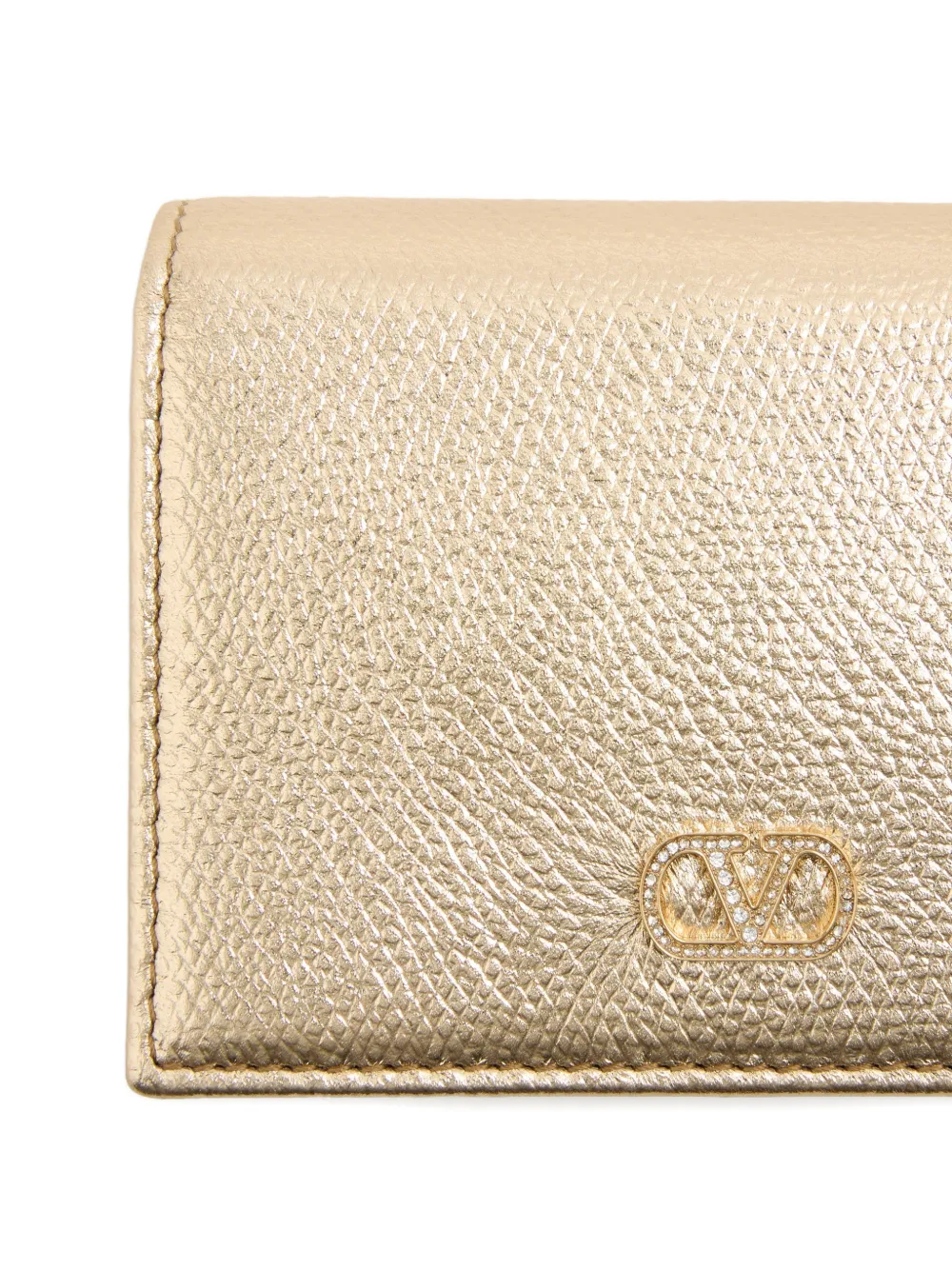 Valentino Garavani VLogo Signature portemonnee Goud